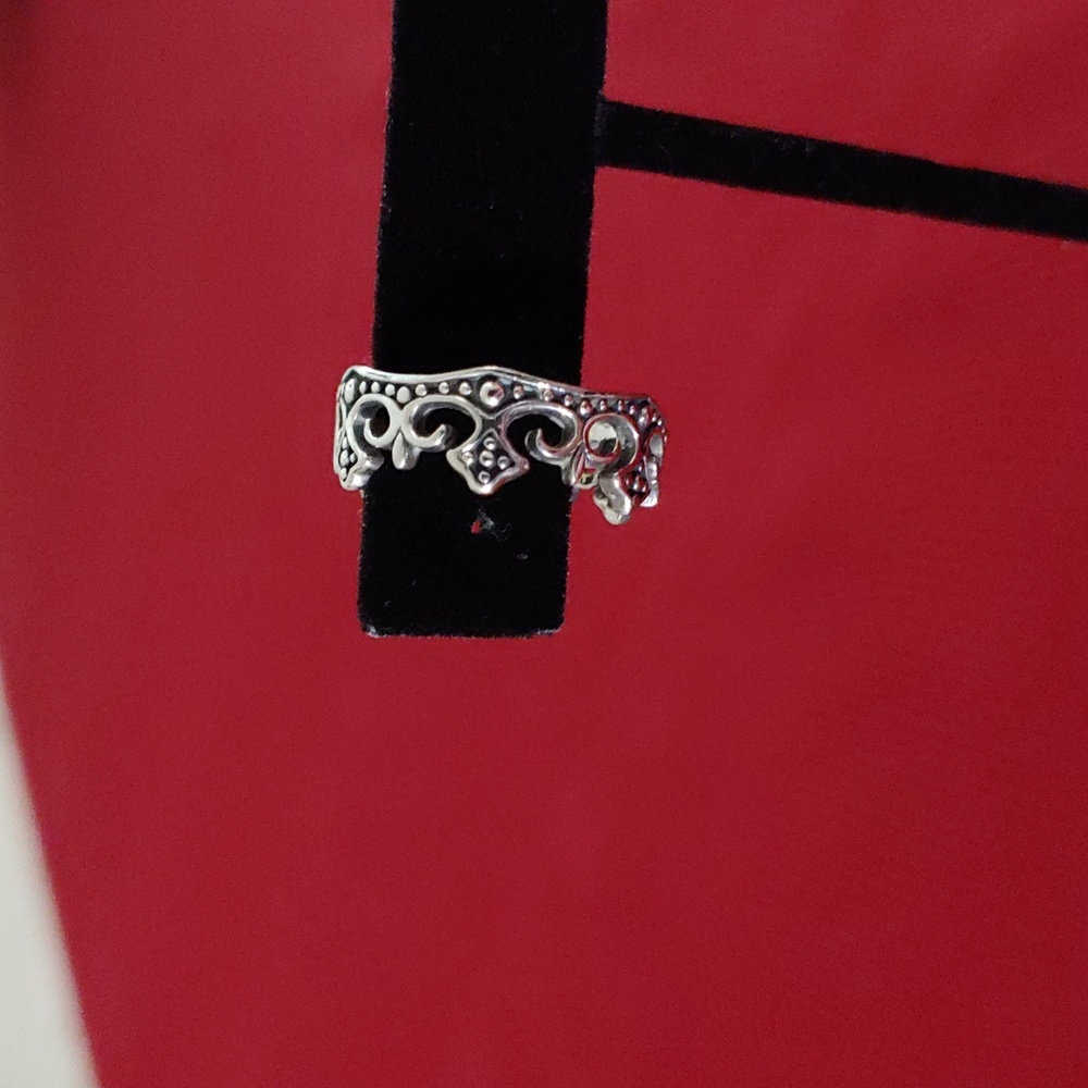 Vintage 925 sterling ring sz 7.5
